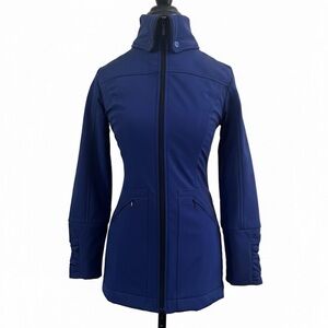 Anatomie Navy Fleece-Lined Travel
Jacket Size XS Discontinued Style EUC!